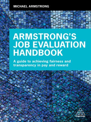 cover image of Armstrong's Job Evaluation Handbook